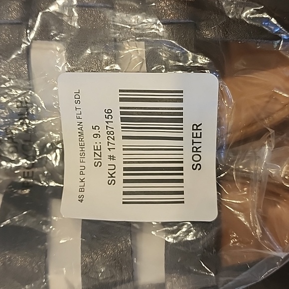 NWT Torrid Faux Leather Fisherman Sandal sz 9.5 WW - Picture 7 of 8